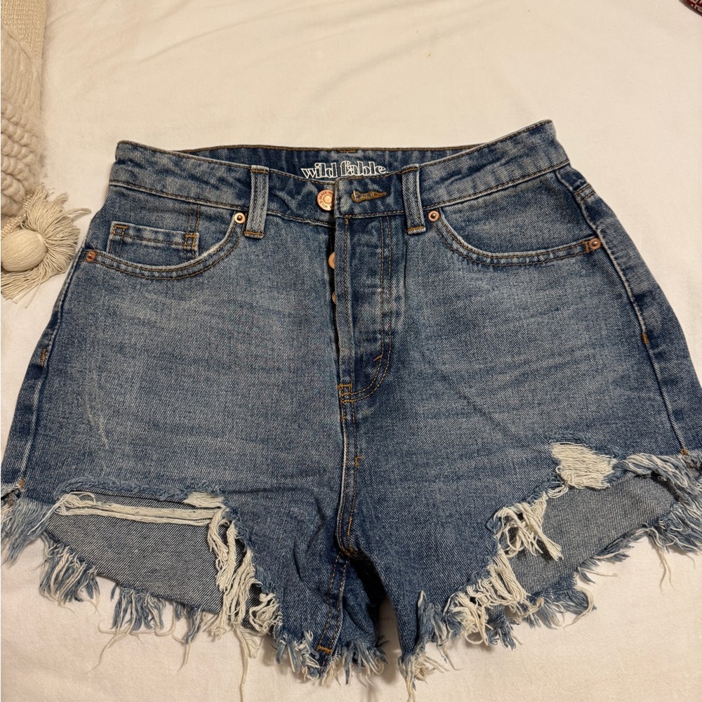 wild fable denim shorts